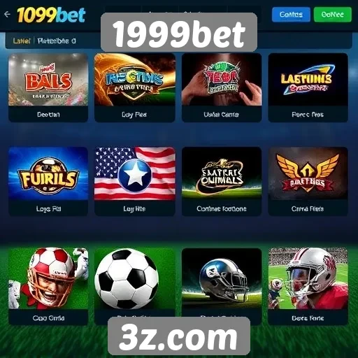 Análise das opções de jogos disponíveis na 1999bet