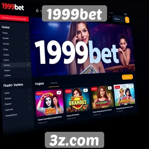 Interface do usuário do 1999bet é intuitiva e acessível